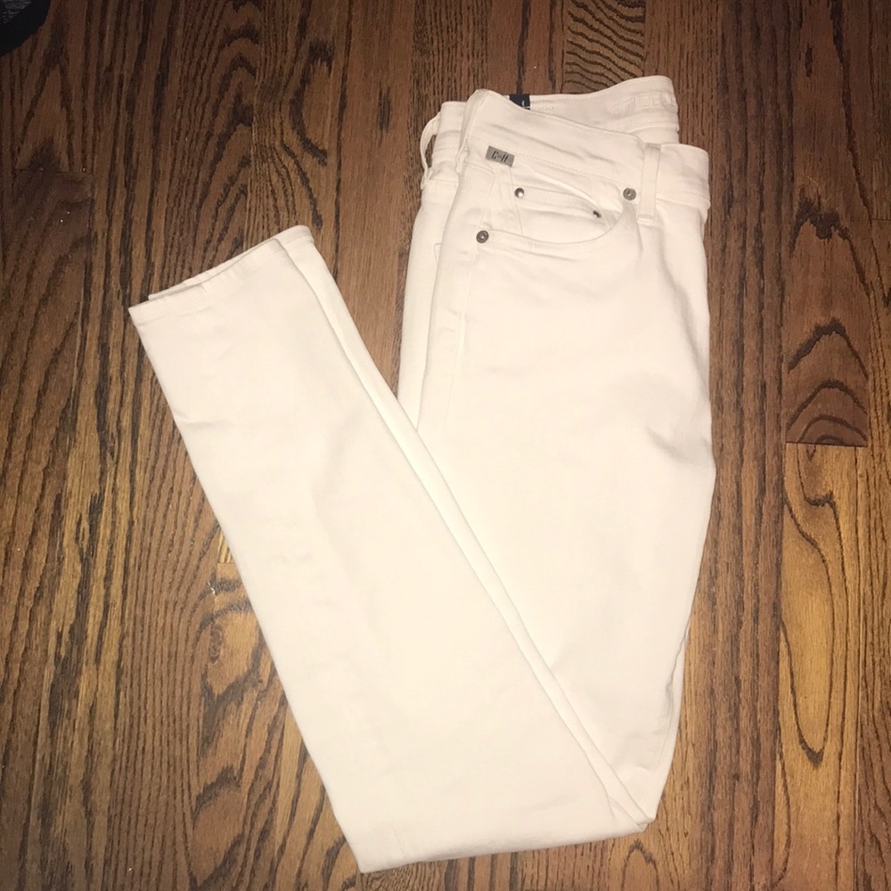 Citizens of Humanity White High Rise Skinny Jean